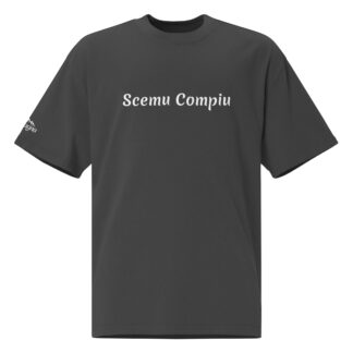 T-shirt oversize SCEMU COMPIU