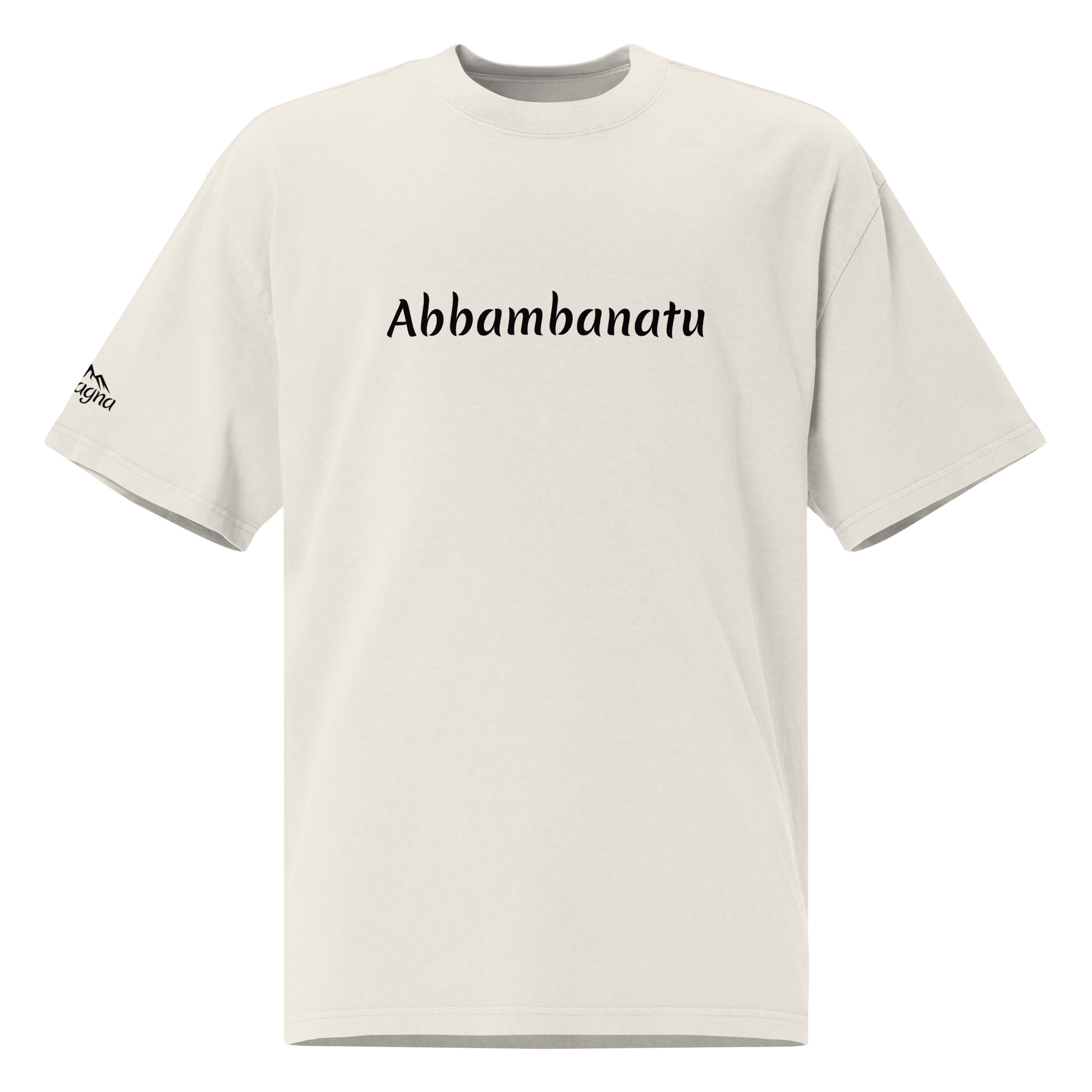 T-shirt oversize ABBAMBANATU – Image 3