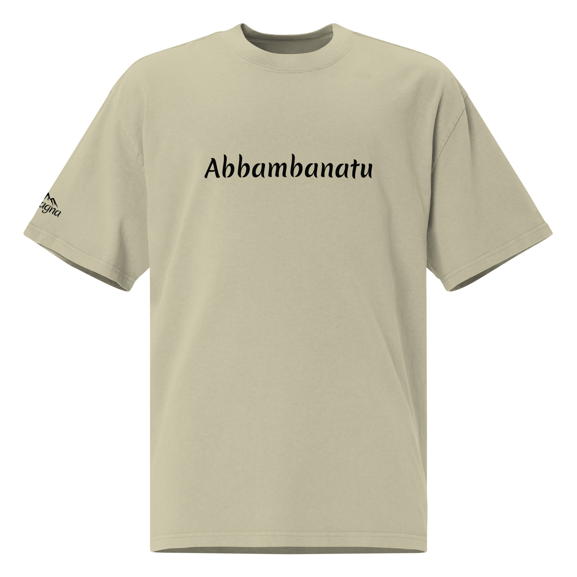 T-shirt oversize ABBAMBANATU