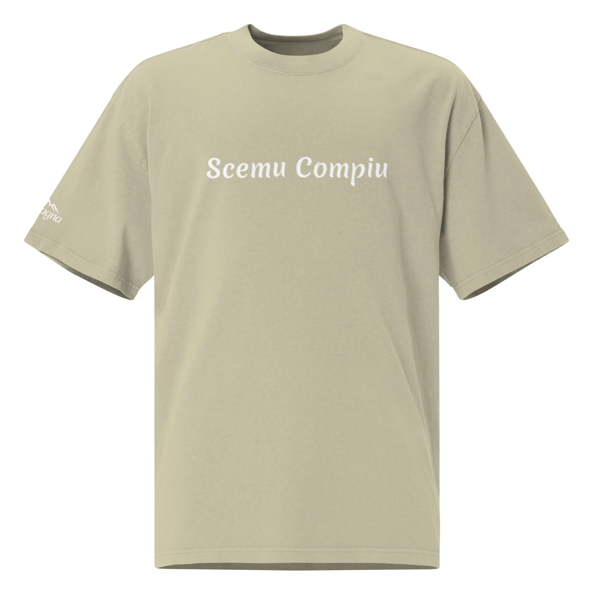 T-shirt oversize SCEMU COMPIU – Image 3