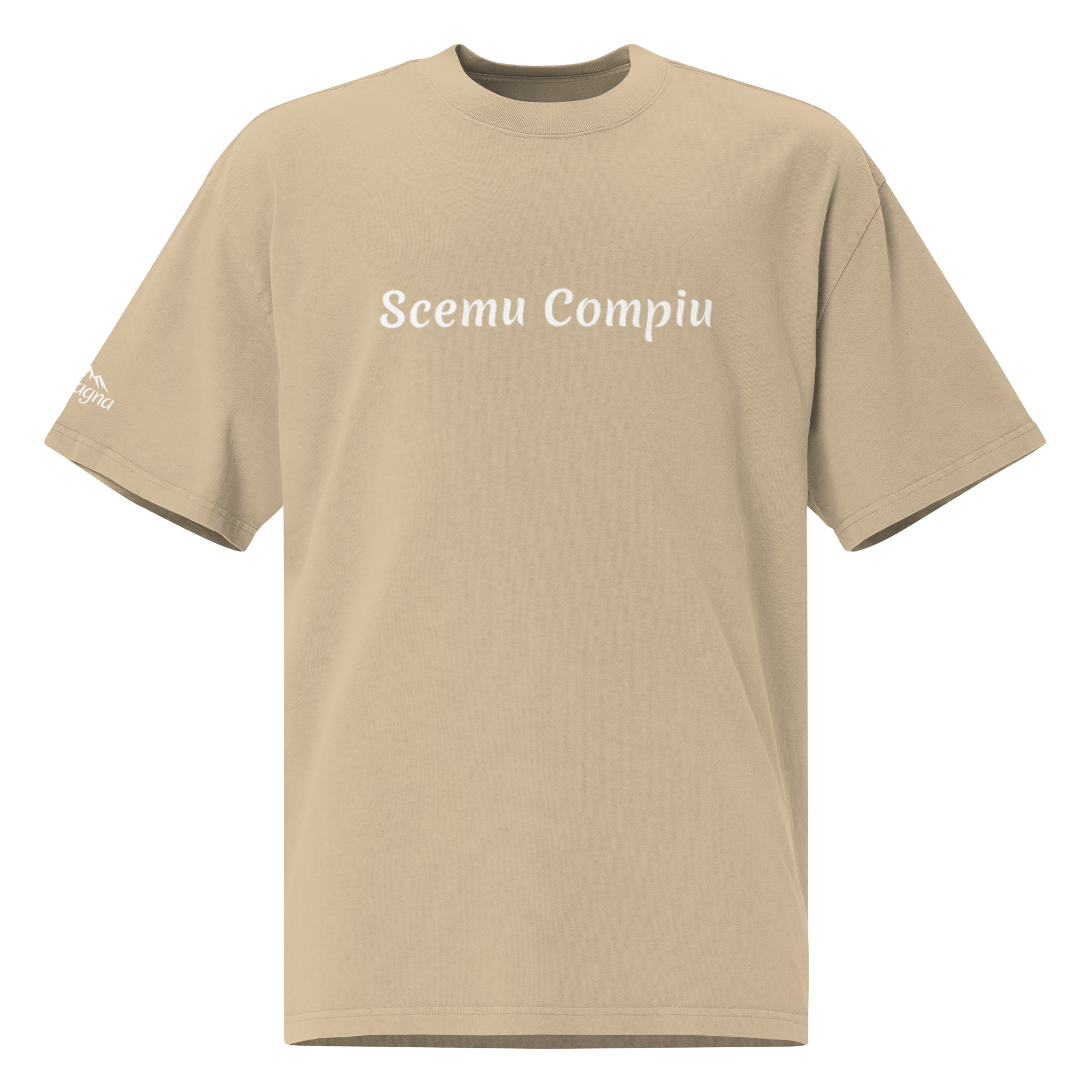 T-shirt oversize SCEMU COMPIU – Image 2