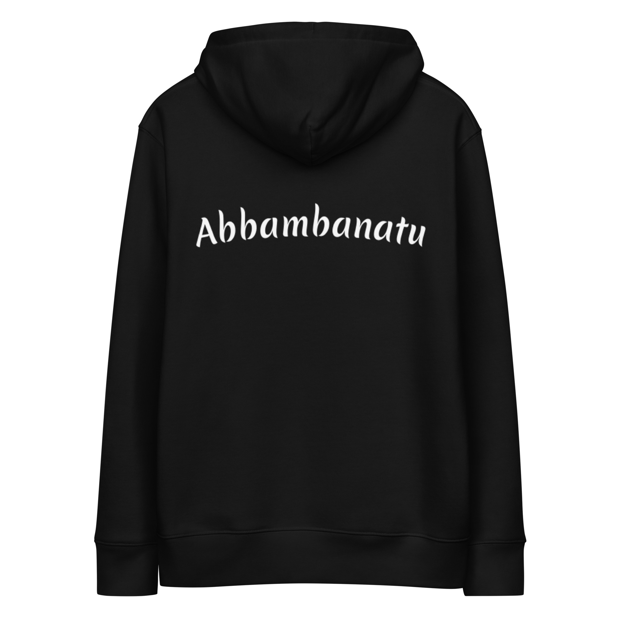 Hoodie coton bio ABBAMBANATU