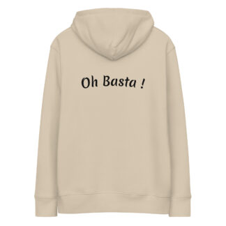 Hoodie coton bio OH BASTA