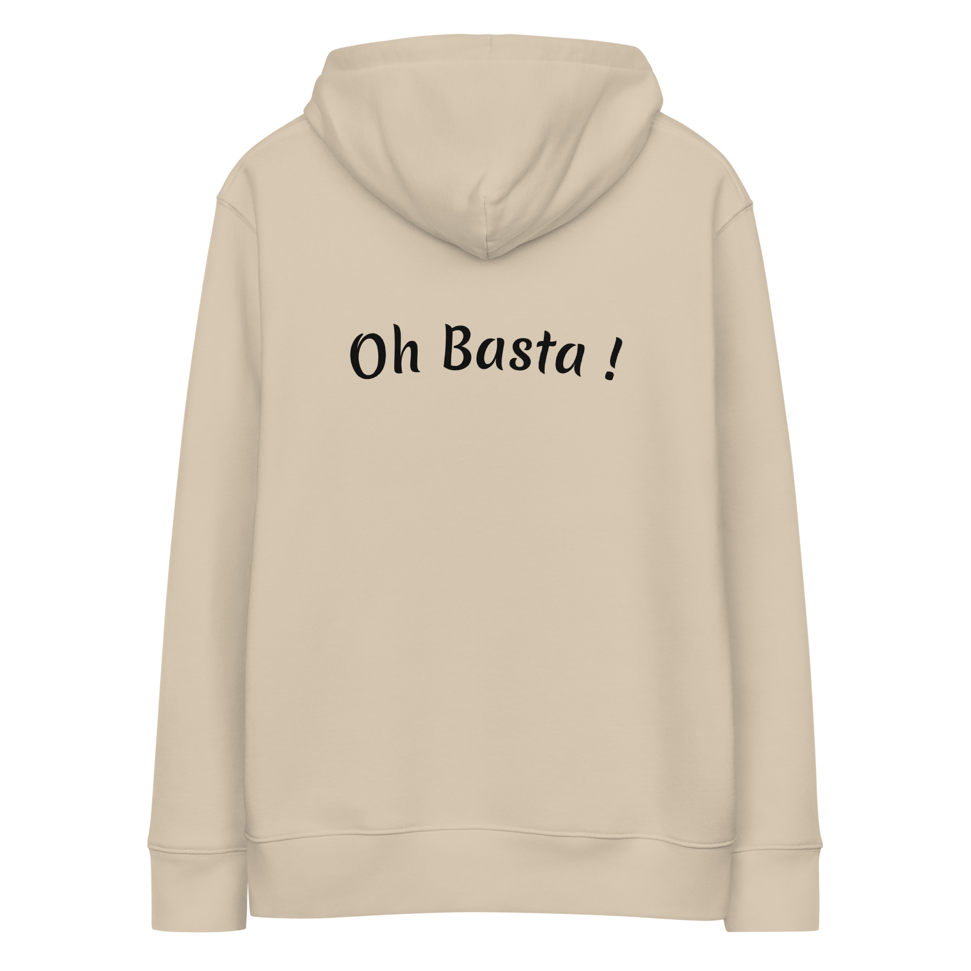 Hoodie coton bio OH BASTA